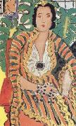 Henri Matisse Helene au cabochon (mk35) oil painting reproduction